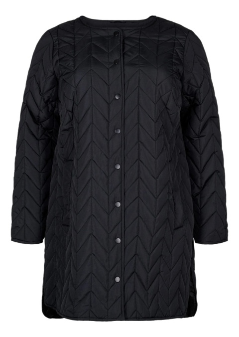 ZIZZI CZARNA PRZEJŚCIOWA KURTKA PIKOWANA 127B