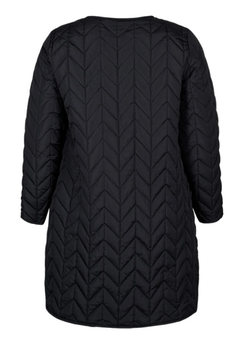 ZIZZI CZARNA PRZEJŚCIOWA KURTKA PIKOWANA 127B