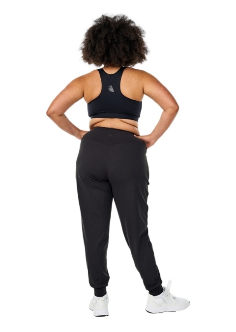 ZIZZI CZARNE SPORTOWE SPODNIE LEGGINSY TRENINGOWE 269B