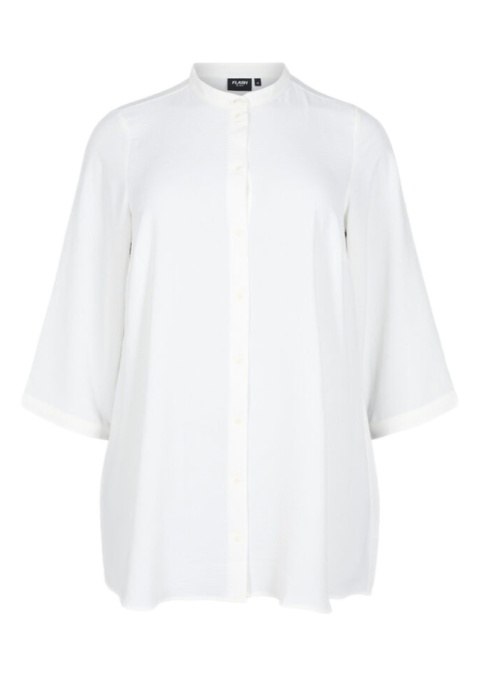 ZIZZI BIAŁA KOSZULA TUNIKA BAWEŁNA 054B