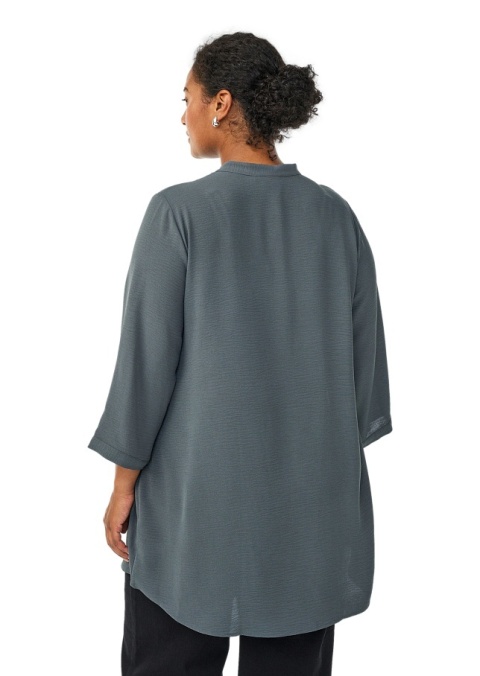 ZIZZI ZIELONY KOSZULA TUNIKA BAWEŁNA 054B