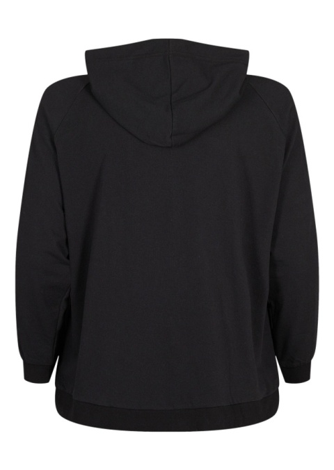 ZIZZI CZARNA BLUZA KARDIGAN ZASUWANA 521F