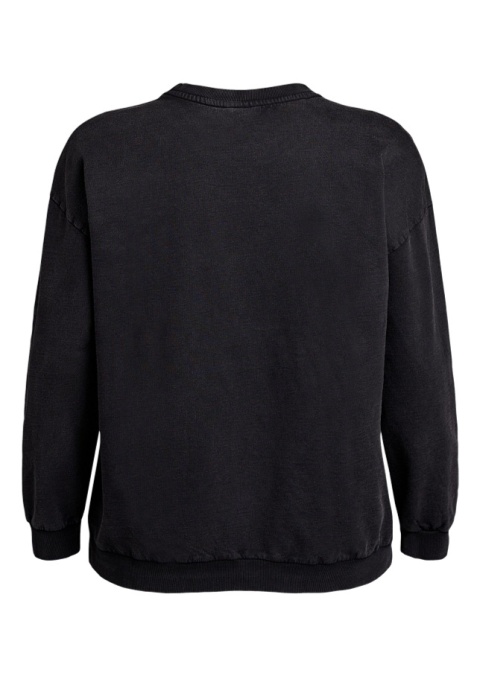 ZIZZI MODNA SZARA BLUZA NADRUK 176A