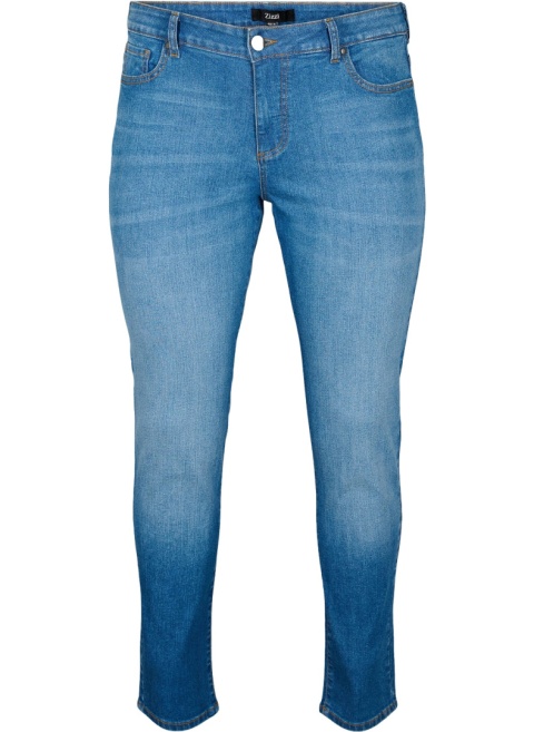ZIZZI NIEBIESKIE SPODNIE JEANSY SLIM FIT N82 009D