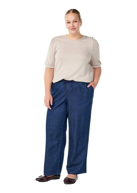 ZIZZI PIĘKNA BEŻOWA BLUZKA BUFKI 131Y