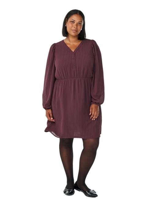 ZIZZI ELEGANCKA ODCINANA BORDOWA SUKIENKA PASKI 211B