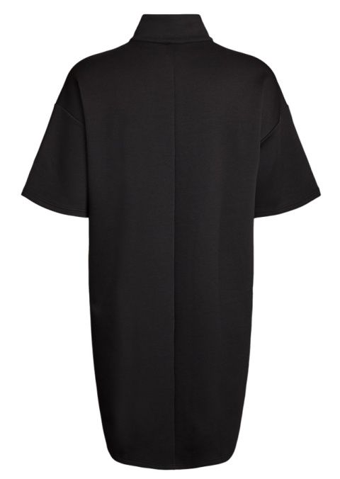 ZIZZI CZARNA DRESOWA SUKIENKA SUWAK 207B