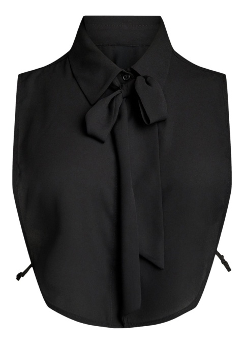 ZIZZI CZARNY KOŁNIERZYK Z ODPINANYM KRAWATEM 821AW