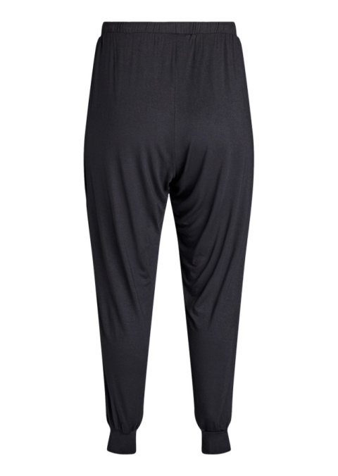 ZIZZI WYGODNE CZARNE SPODNIE OD PIŻAMY 092B