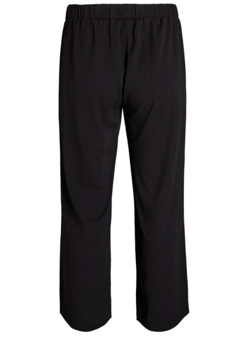 ZIZZI CZARNE KLASYCZNE SZEROKIE SPODNIE 007E