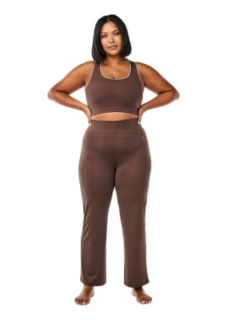 ZIZZI BRĄZOWY SPORTOWY BIUSTONOSZ 213D