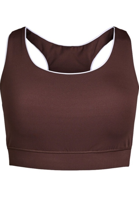 ZIZZI BRĄZOWY SPORTOWY BIUSTONOSZ 213D