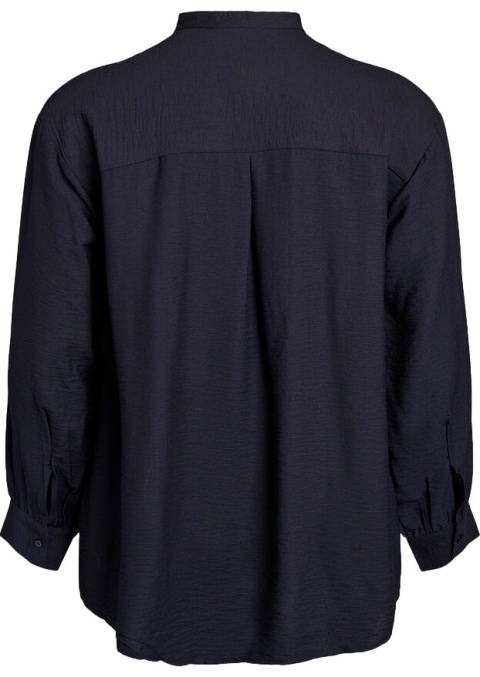 ZIZZI ELEGANCKA CZARNA KOSZULA WISKOZA 672A