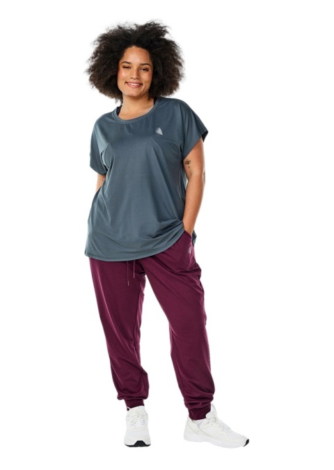 ZIZZI ZIELONY WYGODNY SPORTOWY T-SHIRT 054G