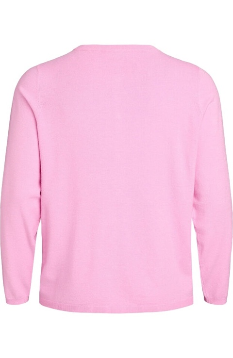 ZIZZI PIĘKNY KARDIGAN SWETER NA GUZIKI RÓŻOWY 479D