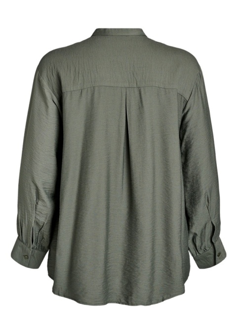 ZIZZI ELEGANCKA ZIELONA KOSZULA WISKOZA 672A