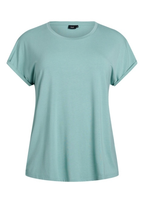 ZIZZI LUŹNA BŁĘKITNA BLUZKA T-SHIRT 400A