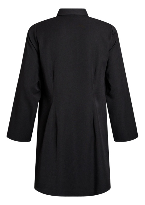 ZIZZI CZARNA LUŹNA SUKIENKA POLO 552A