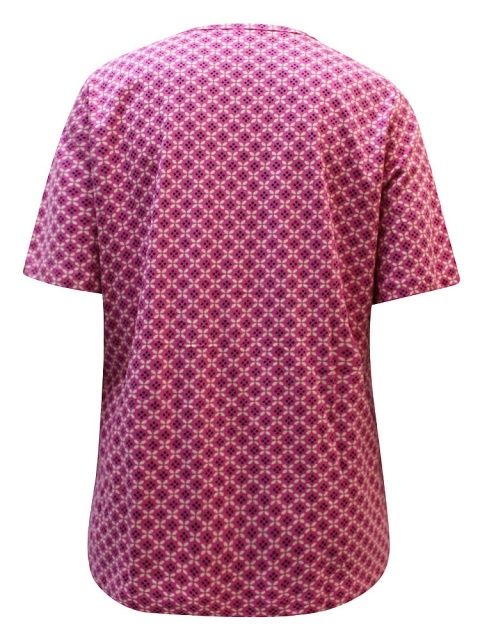CLASSIC BASIC BLUZKA TUNIKA DROBNY WZÓR CB09