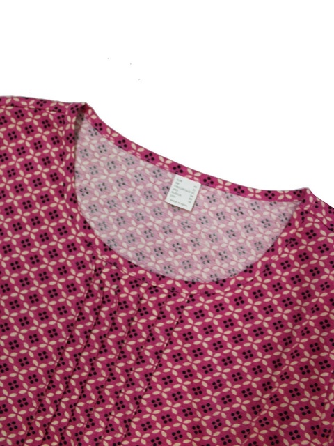 CLASSIC BASIC BLUZKA TUNIKA DROBNY WZÓR CB09