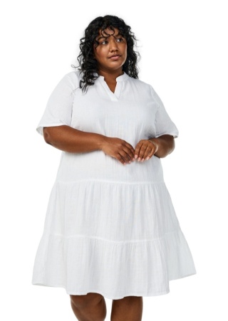 ZIZZI BIAŁA TUNIKA SUKIENKA BAWEŁNA 064H