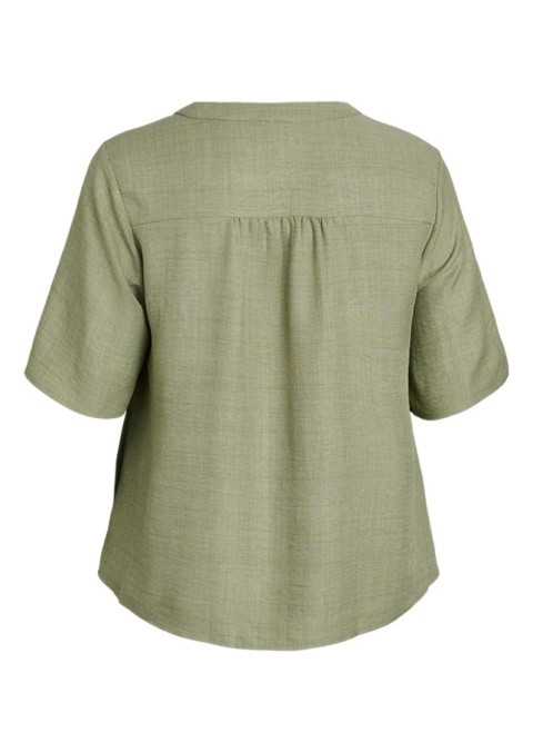 ZIZZI LUŹNA ZIELONA BLUZKA KOSZULOWA 226A