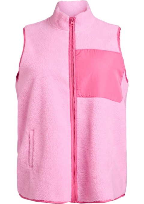 ZIZZI RÓŻOWA KAMIZELKA POLAR 012L