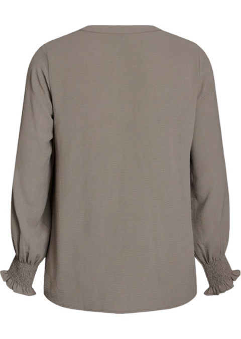 ZIZZI ELEGANCKA SZARA BLUZKA 054J