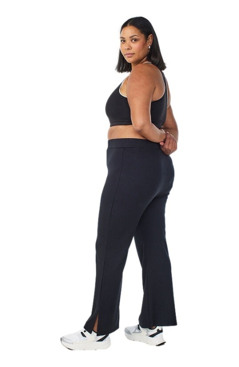 ZIZZI KOMFORTOWE CZARNE DRESY BOOTCUT 284A