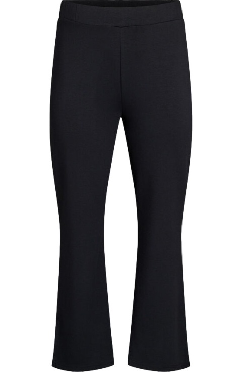 ZIZZI KOMFORTOWE CZARNE DRESY BOOTCUT 284A