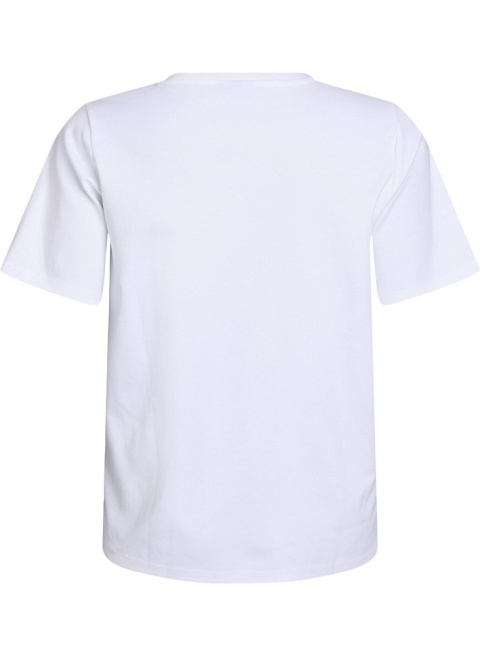 ZIZZI KLASYCZNY T-SHIRT BIAŁY 159B