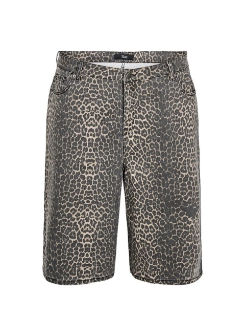 ZIZZI JEANSOWE SPODENKI BERMUDY PANTERKA 076M