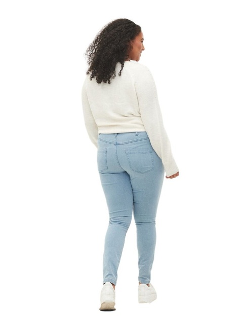ZIZZI AMY JASNE JEANSY ZWĘŻANE N78 568D