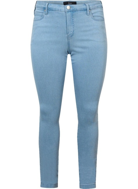 ZIZZI AMY JASNE JEANSY ZWĘŻANE N78 568D