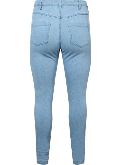 ZIZZI AMY JASNE JEANSY ZWĘŻANE N78 568D