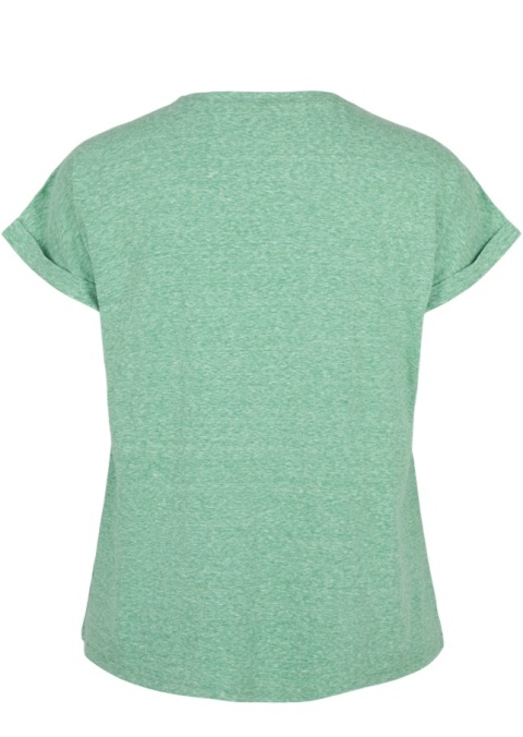 ZIZZI FANTASTYCZNY MIĘTOWY T-SHIRT 504C