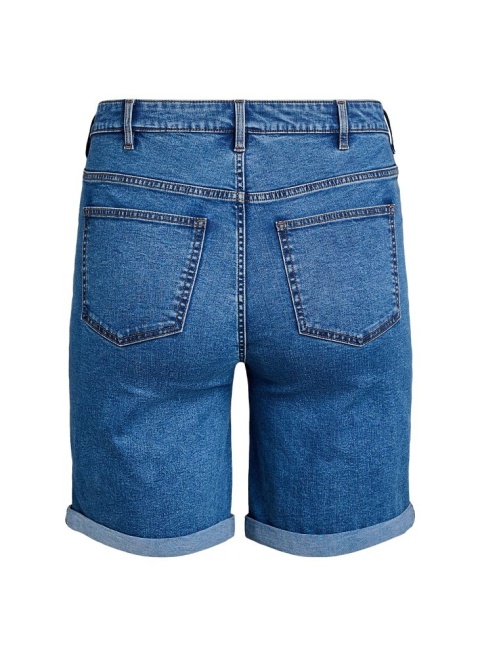 ZIZZI DOPASOWANE JEANSOWE SPODENKI NIEBIESKIE 035B