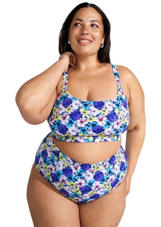 ZIZZI BIUSTONOSZ KĄPIELOWY GÓRA OD BIKINI KWIATY 816A