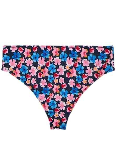 ZIZZI MAJTKI KĄPIELOWE BRAZYLIANY BIKINI KWIATY 701C