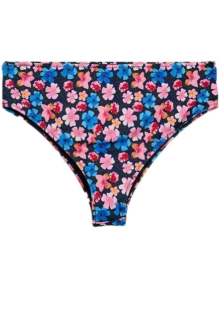 ZIZZI MAJTKI KĄPIELOWE BRAZYLIANY BIKINI KWIATY 701C