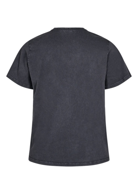 ZIZZI FANTASTYCZNY SZARY T-SHIRT NADRUK 224B