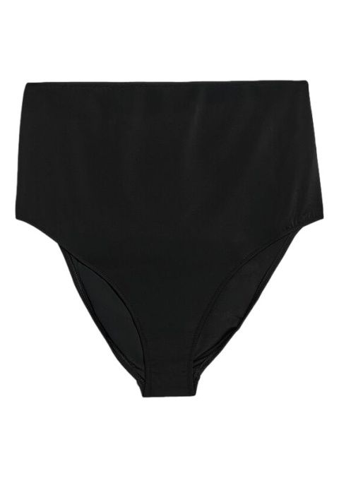 ZIZZI MAJTKI KĄPIELOWE BIKINI Z WYSOKIM STANEM CZARNE 577B