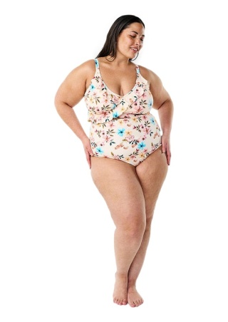 ZIZZI MAJTKI BIKINI KWIATY BARDZO WYSOKI STAN 506G