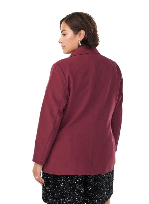 ZIZZI ELEGANCKA BORDOWA MARYNARKA 377B