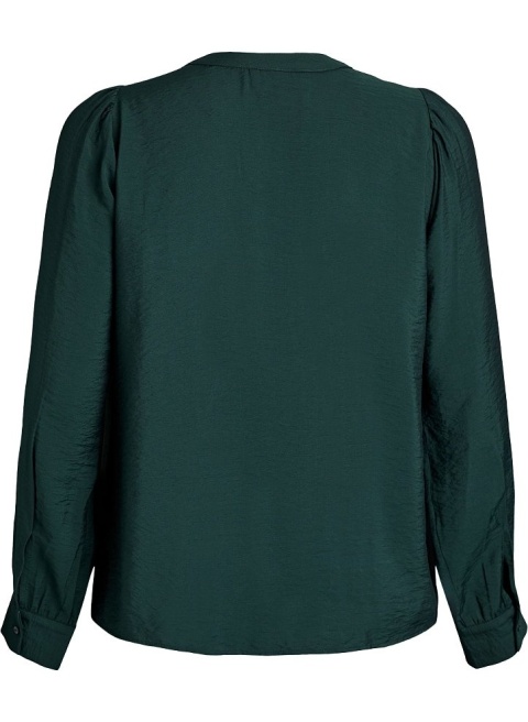 ZIZZI ELEGANCKA ZIELONA BLUZKA DEKOLT 445A