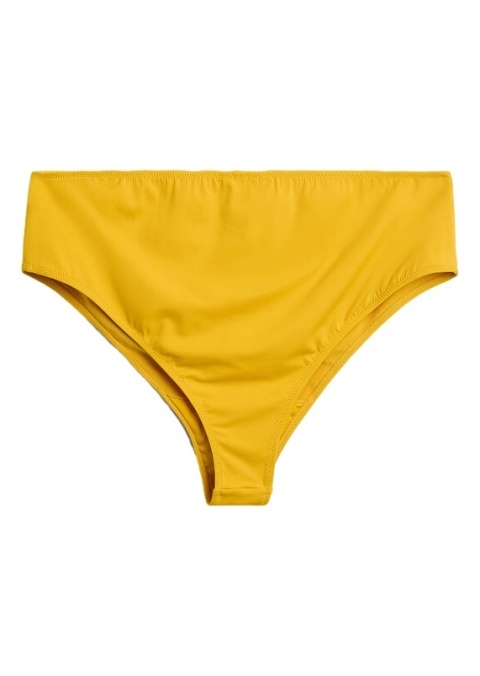 ZIZZI ŻÓŁTE MAJTKI KĄPIELOWE BIKINI ŚREDNI STAN 819B