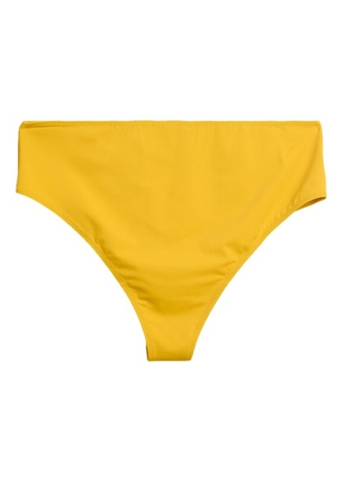 ZIZZI ŻÓŁTE MAJTKI KĄPIELOWE BIKINI ŚREDNI STAN 819B