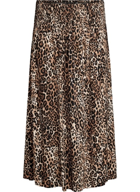 ZIZZI SPÓDNICA W PANTERKĘ MAXI 036B