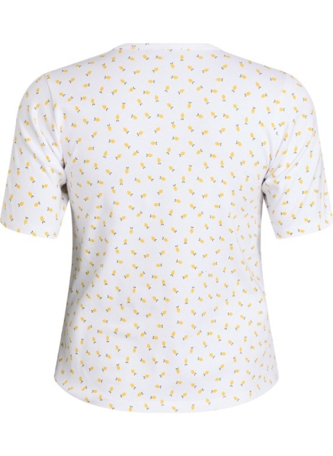 ZIZZ IFINEZYJNY T-SHIRT BLUZKA CYTRYNKI 950A