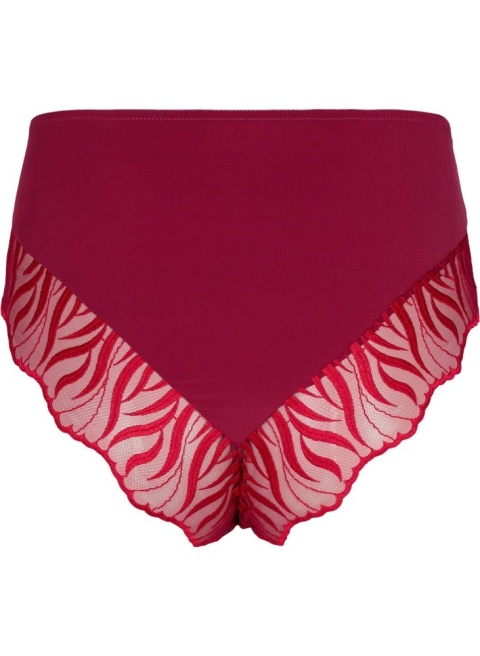 ZIZZI CZERWONE ELEGANCKIE MAJTKI TAI HAFT 987B